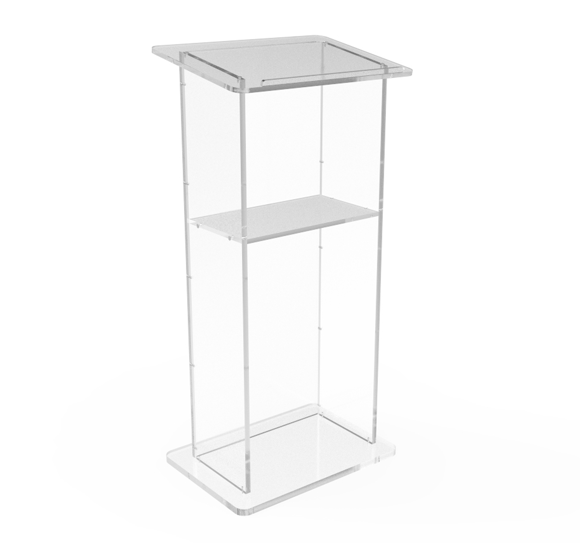 Plexiglass Clear Christian Lucite Church Pulpit Conference Lectern
